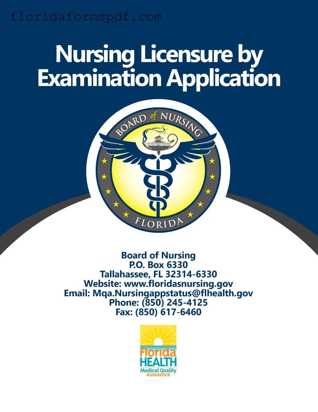 Fill Out a Valid Florida Board Nursing Application Template