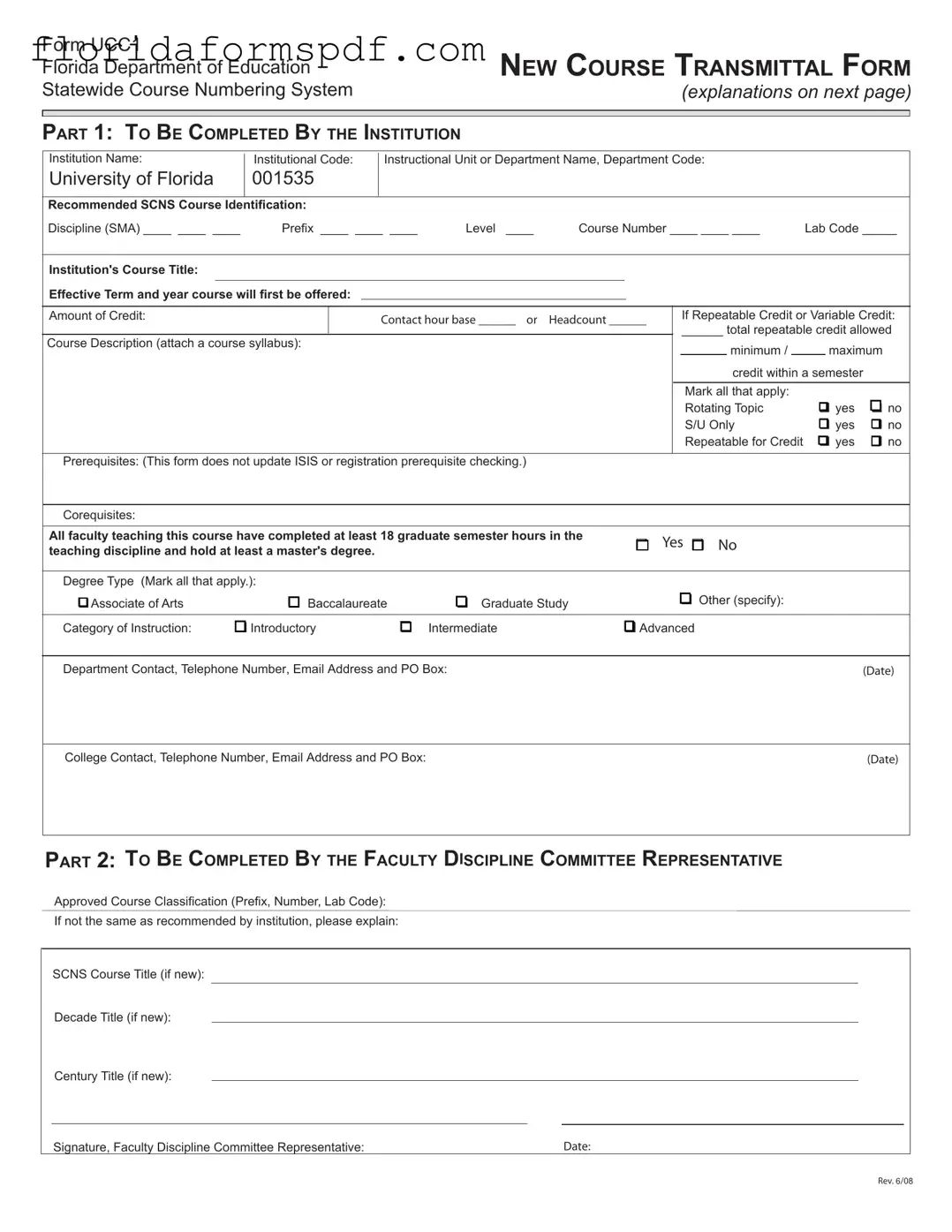 Fill Out a Valid Florida Ucc1 Template