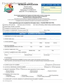 Fill Out a Valid Florida Lottery Dol 129 Template