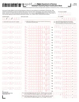 Fill Out a Valid Rt 6A Florida Template